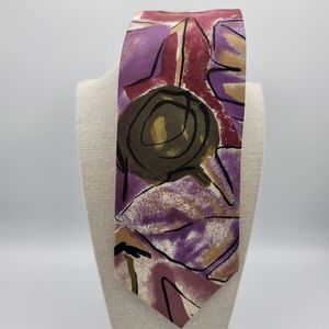 Enrico Guccini 100% Silk Neck Tie